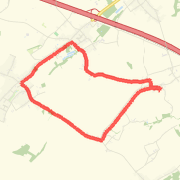 9.03 km Run on 21-mrt.-2012 21:47