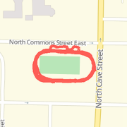 1.28 mi Run in Tuscumbia on Mar 21, 2012 7:22 PM