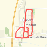 2.22 mi General Road Cycling in Humboldt on Mar 21, 2012 7:54 PM