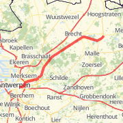 30.75 km General Road Cycling in Rijkevorsel on 22-mrt.-2012 07:57