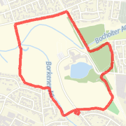 1.96 mi Run in Borken on 22.03.2012 10:40