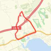 5.13 mi Run in Mattapoisett on Mar 22, 2012 10:15 AM