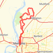 BCB100 - 62 mile route