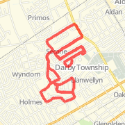 7.06 mi Run in Glenolden on Mar 22, 2012 6:19 PM
