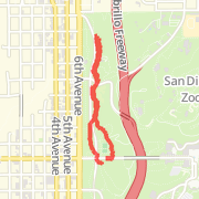1.35 mi Hike in San Diego on Mar 22, 2012 3:55 PM