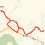 7.46 km Run in Goonellabah on 23/03/2012 11:24 AM