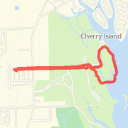 A run mapped on 03/22/2012