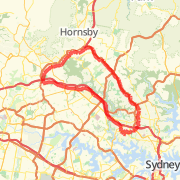 Lane Cove to Wahroonga return via Pennant Hills Rd