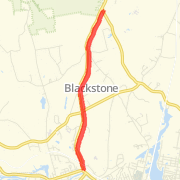 6.29 mile Run/Jog in Blackstone on Mar 23, 2012 at 07:57 am