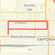 3 mi route