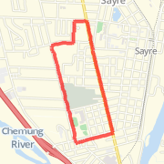3.03 mile Run/Jog in Sayre on Mar 23, 2012 at 07:08 pm