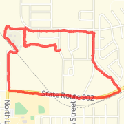 2.54 mi Run in Medical Lake on Mar 23, 2012 6:10 PM