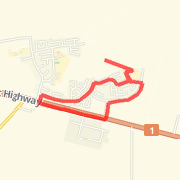 A run mapped on 03/24/2012