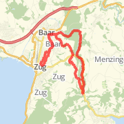 21.38 km Mountain Biking - General in Zug on 24.03.2012 12:11