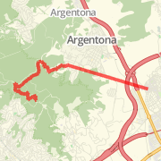 6.95 km Mountain Biking - General in Cabrils on 24/03/2012 13:57