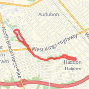 3.03 mi Run in Mt Ephraim on Mar 24, 2012 9:02 AM