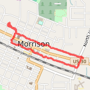 2.23 mile Run/Jog in Morrison on Mar 24, 2012 at 08:50 am