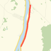 8.09 km Run in Saint-Charles-sur-Richelieu on 2012-03-24 10:53 AM