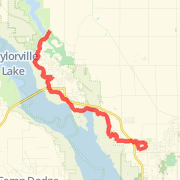 16.54 mile Road Cycling in Ankeny on Mar 24, 2012 at 08:52 am