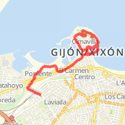 4,88 kilómetro Run/Jog on mar. 24, 2012 at 06:15 pm