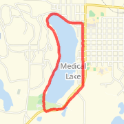 2.93 mi Run in Medical Lake on Mar 24, 2012 4:14 PM