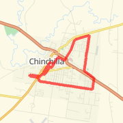 13.94 km Run on 25/03/2012 6:54 PM