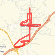11.01 mi Run in Madisonville on Mar 25, 2012 9:10 AM