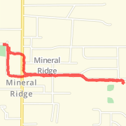 1.94 mi Run in Mineral Ridge on Mar 25, 2012 9:24 AM