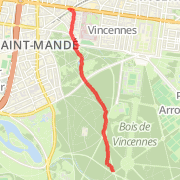 2.33 km Walk on 25 mars 2012 15:25