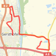 12,08 Kilometer Run/Jog on Mär. 25, 2012 at 03:14 PM