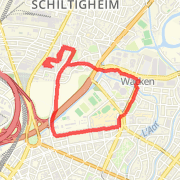 5.27 km Walk in Schiltigheim on 25 mars 2012 17:46
