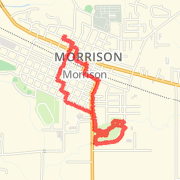 5.08 mile Run/Jog in Morrison on Mar 25, 2012 at 09:18 am