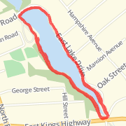 1.54 mi Run in Audubon on Mar 25, 2012 7:18 PM