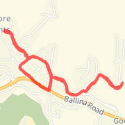 7.39 km Run in Goonellabah on 26/03/2012 10:49 AM