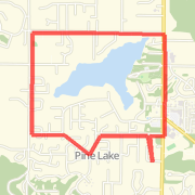 Around Pine Lake 4 miler