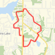School loop 3 miler