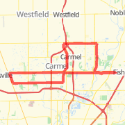 Monon to Michigan Rd. and back
