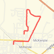 3.00 mi Run in McKenzie on Mar 26, 2012 5:16 PM