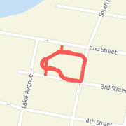 1.56 mi Walk in Abbeville on Mar 26, 2012 5:27 PM