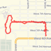 1.33 mile Run/Jog in Bristow on Mar 26, 2012 at 05:38 pm