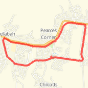 8.22 kilometer Run/Jog on Mar 27, 2012 at 04:36 pm
