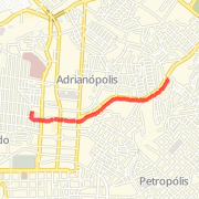 2.92 km Run in Manaus on 27/03/2012 09:09