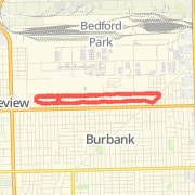 5.06 mile Run in Burbank on Mar 26, 2012 at 07:22 pm