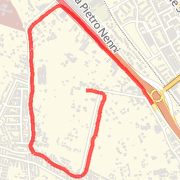 3.46 km Run in Palermo on 27/mar/2012 18:46