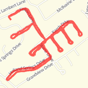 3.22 mile Hike in Maryville on Mar 27, 2012 at 04:45 pm