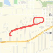 1.33 mi Run in Union on Mar 27, 2012 4:30 PM