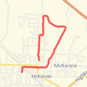 3.06 mi Run in McKenzie on Mar 27, 2012 4:49 PM
