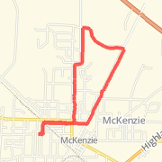 3.69 mi Run in McKenzie on Mar 27, 2012 5:01 PM