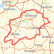 Cycle - Goostrey - Delamere - Tattenhall - Beeston (60ml)