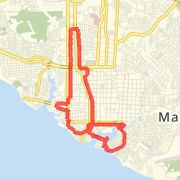 18.59 km Run in Manaus on 27/03/2012 22:02